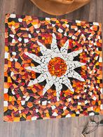 Mozaïek tafeltje, Overige materialen, Minder dan 55 cm, Vierkant, Zo goed als nieuw