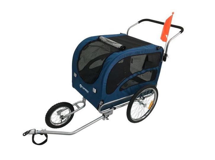 Fietskar Trailer Jogger Opvouwbaar Honden Fiets Hondenbuggy, Dieren en Toebehoren, Honden-accessoires, Nieuw, Ophalen of Verzenden