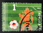Postzegel Nederland WK 2014 voetbal; W-Duitsland 1974, Ophalen of Verzenden, Na 1940, Gestempeld