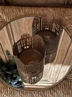 Riviera Maison Waxinelichthouders Huisjes Set, Huis en Inrichting, Ophalen of Verzenden, Zo goed als nieuw