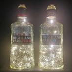 Highland Park lege whisky fles met verlichting, Whisky fles van glas, Ophalen of Verzenden, Minder dan 50 cm, Glas