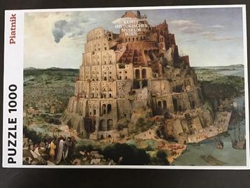 Piatnik Puzzel Toren van Babel Pieter Bruegel Sr 1000 st beschikbaar voor biedingen