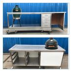 RVS Buitenkeuken BBQ units, Ophalen, Gebruikt, Gas