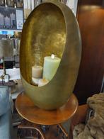 Windlicht Ei, Huis en Inrichting, Woonaccessoires | Kandelaars en Kaarsen, Verspuy Interieur, IJmuiden, Ophalen of Verzenden, Metaal