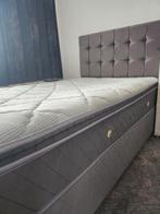 Boxspring incl matras met topdek en opbergruimte, Ophalen of Verzenden, Zo goed als nieuw, Tweepersoons, 120 cm