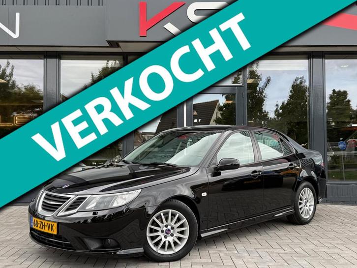Saab 9-3 Sport Sedan 1.8t Vector Sport Leder Xenon Automaat, Auto's, Saab, Bedrijf, Te koop, Saab 9-3, ABS, Airbags, Airconditioning