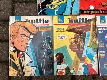 Kuifje strips - 7 originele uitgaven1967-1968 beschikbaar voor biedingen