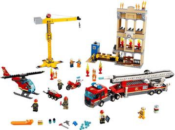 Lego, City, Town, Fire, 60216, Downtown Fire Brigade beschikbaar voor biedingen