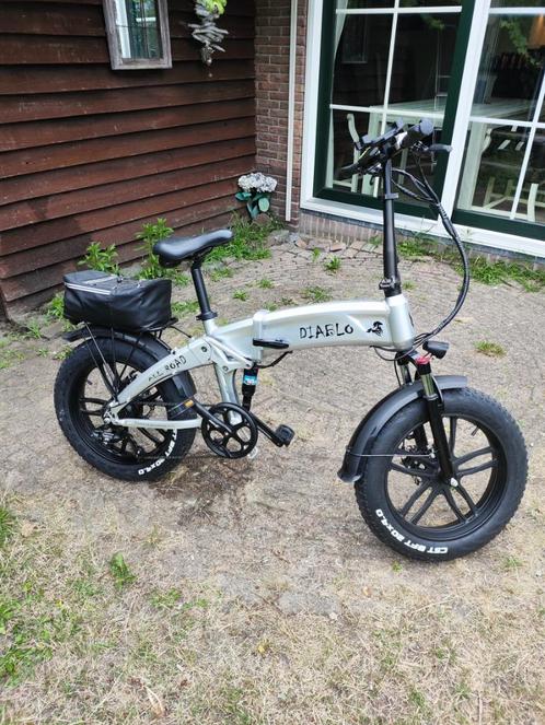 Diablo Storm Fatbike, Fietsen en Brommers, Elektrische fietsen, Gebruikt, Overige merken, 30 tot 50 km per accu, Ophalen