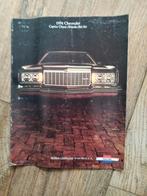 Chevrolet modellen 1974 - Engelstalige brochure, Chevrolet, Chevrolet, Ophalen of Verzenden, Zo goed als nieuw