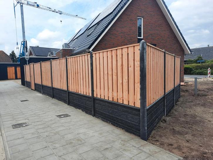 Schutting voordelig en vakkundig laten plaatsen, Tuin en Terras, Schuttingen, Nieuw, Hout, 1 tot 2 meter, 6 meter of meer, Ophalen of Verzenden