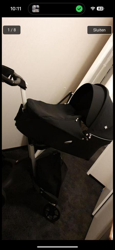 Stokke Kinderwagen Compleet, Kinderen en Baby's, Kinderwagens en Combinaties, Gebruikt, Combiwagen, Overige merken, Met autostoeltje