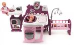 Smoby Baby Nurse Groot babyhuis verzorgings speelset, Ophalen of Verzenden, Zo goed als nieuw, Overige typen