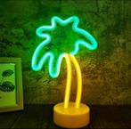 Palmboom neon verlichting neon sign led lamp, Ophalen of Verzenden, Zo goed als nieuw, Lamp