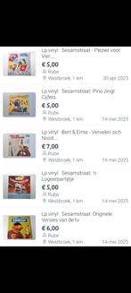 Lp vinyl   Sesamstraat & Bert & Ernie, Cd's en Dvd's, Ophalen of Verzenden