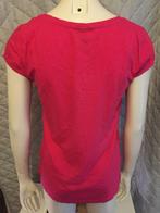H&M roze shirt maat M (2b28), Tweedehands verkoop, Tweedehands verkoop, Ophalen of Verzenden, Korte mouw
