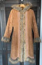 Afgaanse winterjas maat UK 14, Kleding | Dames, Jassen | Winter, Ophalen of Verzenden, Gedragen, Maat 36 (S), Bruin