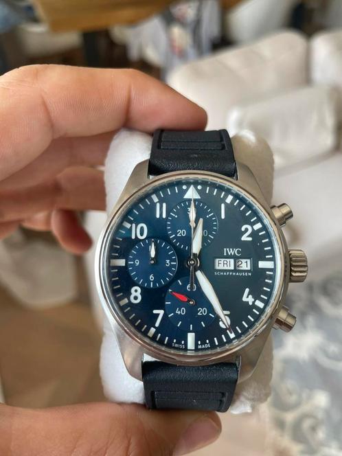 IWC Pilot Chronograph - IW388101, Sieraden, Tassen en Uiterlijk, Horloges | Heren, Zo goed als nieuw, Polshorloge, Overige merken