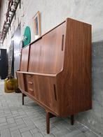 Deens Design Dressoir | Jaren 60 Teak Kast Sideboard DM2, Gebruikt, 150 tot 200 cm, Ophalen of Verzenden, Teakhout