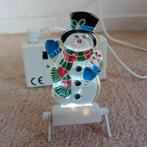 Lemax Yard light snowman, Lemax figuur voor Kerstdorp, Ophalen of Verzenden