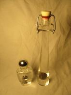 2x doop flesje van glas jaren 50, Antiek en Kunst, Antiek | Religie, Verzenden