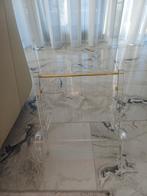Plexiglas Lectuurbak met Messing Accent, Ophalen, Zo goed als nieuw