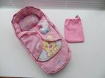 Baby Born Zapf Creation Draagbare Slaapzak Roze  opbergtasje, Ophalen of Verzenden, Zo goed als nieuw, Babypop