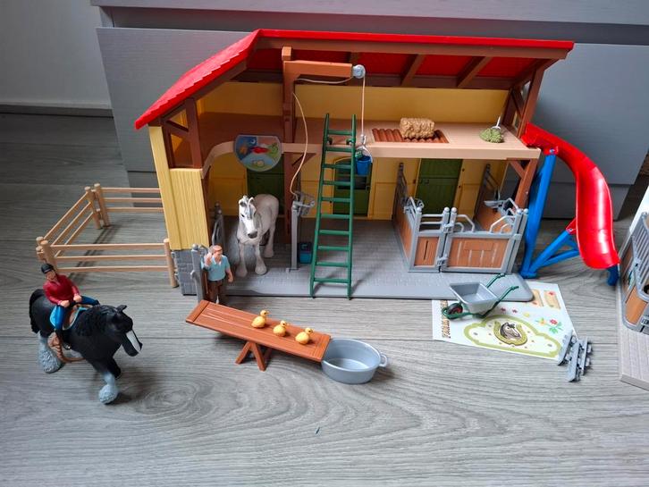 Mooie Schleichset Farmworld 42485 met extra's, Verzamelen, Speelgoed, Zo goed als nieuw, Ophalen of Verzenden
