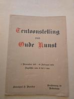 Oude Kunst Tentoonstelling Rotterdam 1937-1938, Ophalen of Verzenden
