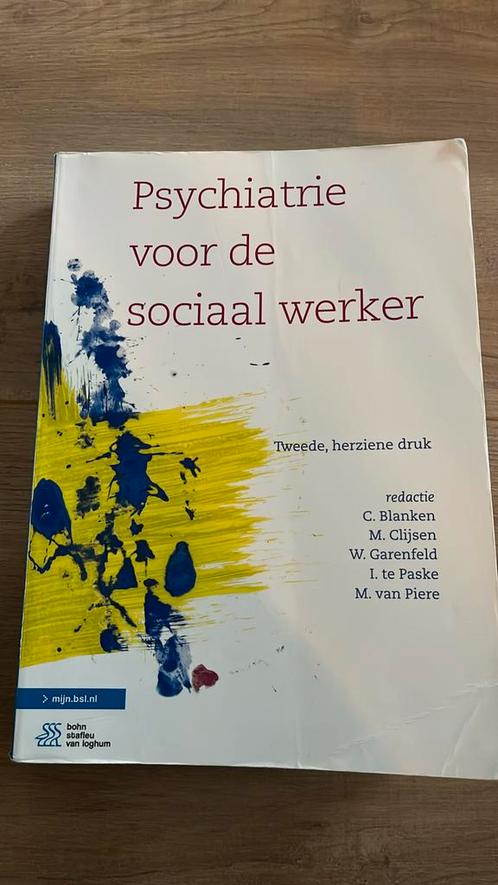 Psychiatrie voor de sociaal werker, Boeken, Wetenschap, Zo goed als nieuw, Sociale wetenschap, Ophalen of Verzenden