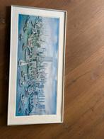 Print skyline Rotterdam, Antiek en Kunst, Ophalen