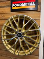 Nieuwe set Fondmetal Makhai 9x20 5x112 ET40 Gold, Auto-onderdelen, Banden en Velgen, Ophalen, Velg(en), Nieuw, Personenwagen