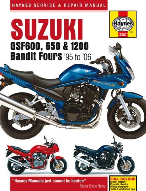 Suzuki GSF 600 650 1200 Bandit 1995-2006 Haynes boek new, Motoren, Handleidingen en Instructieboekjes, Suzuki, Ophalen of Verzenden