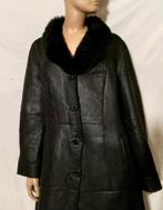 AUTHENTIC COMPANY Lammy Coat , Maat 42, Kleding | Dames, Jassen | Winter, Verzenden, Zo goed als nieuw, Maat 42/44 (L), Zwart