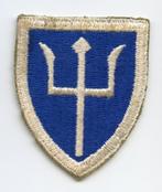 WO2 US 97th Infantry Division patch, Embleem of Badge, Amerika, Ophalen of Verzenden, Landmacht