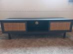 TV meubel rotan, Huis en Inrichting, Kasten | Televisiemeubels, Ophalen, 100 tot 150 cm, Zo goed als nieuw, Minder dan 100 cm