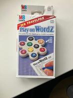 Wordz reisspel, Ophalen of Verzenden, Gebruikt, MB Spellen, Reisspel