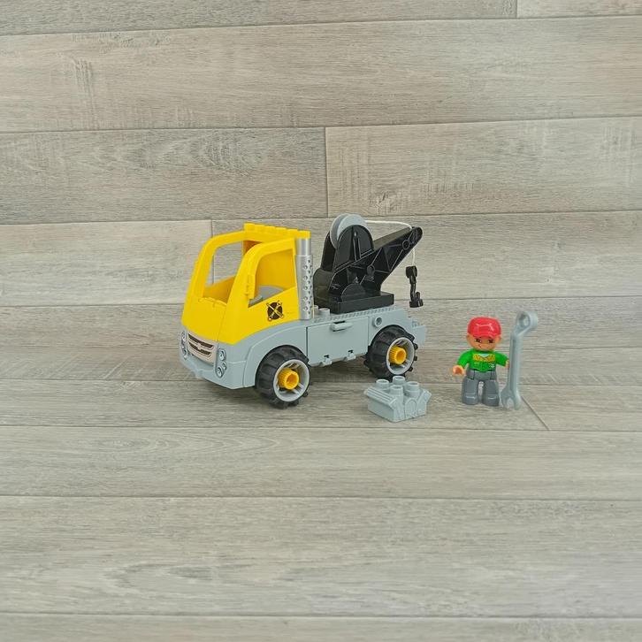 duplo Technisch duplo Toolo vrachtwagen met chauffeur, Kinderen en Baby's, Speelgoed | Duplo en Lego, Gebruikt, Duplo, Ophalen of Verzenden