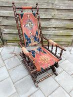 Oeroude Engelse schommelstoel, Huis en Inrichting, Stoelen, Ophalen, Gebruikt, Eén