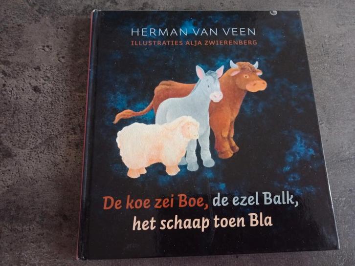 De koe zei boe.    Herman van Veen, Boeken, Prentenboeken en Plaatjesalbums, Zo goed als nieuw, Ophalen of Verzenden
