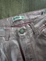 Pull&Bear Glitter Roze Broek Maat 32, Ophalen of Verzenden, Zo goed als nieuw, Roze, Maat 34 (XS) of kleiner