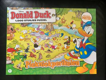 Donald Duck 1000 st Piknieckperikelen puzzel van Disney zgan beschikbaar voor biedingen