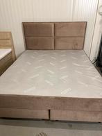 Boxspring 140,160,180,200x200,210,220, Huis en Inrichting, Slaapkamer | Boxsprings, Ophalen, Crème, 180 cm, Overige maten