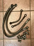 Diverse staalommantelde hydrauliek slangen, Ophalen of Verzenden, Gebruikt