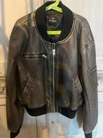 Dames leren bomber jack, Ophalen of Verzenden, Zo goed als nieuw, Maat 38/40 (M), Zwart