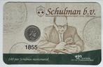 Schulman 1855 Coincard - Zeldzaam!, Postzegels en Munten, Munten | Nederland, Koning Willem III, Zilver, Losse munt, Overige waardes