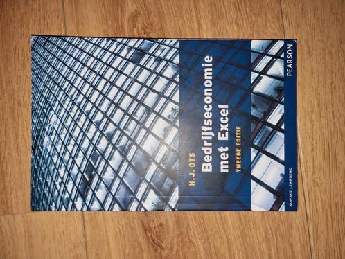 H.J. Ots - Bedrijfseconomie met Excel, Boeken, Schoolboeken, Zo goed als nieuw, Nederlands, Overige niveaus, Ophalen of Verzenden