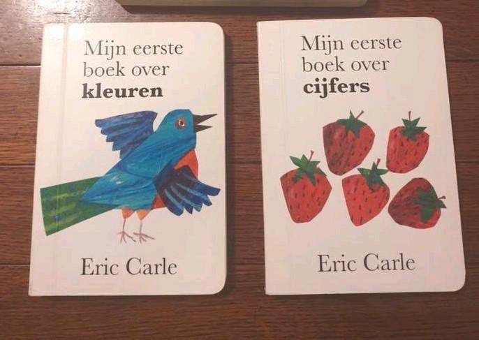 Eric Carle 2x kartonboekje, Boeken, Kinderboeken | Baby's en Peuters, Zo goed als nieuw, 3 tot 4 jaar, Ophalen of Verzenden