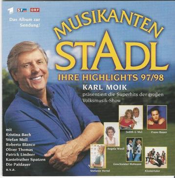Musikanten Stadl - Highlights 97/98 = 2cd = 1,99 beschikbaar voor biedingen