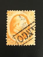 I1-6 Nederland 1864 NVPH 6 - gestempeld, Postzegels en Munten, Postzegels | Nederland, Ophalen of Verzenden, Na 1940, Gestempeld